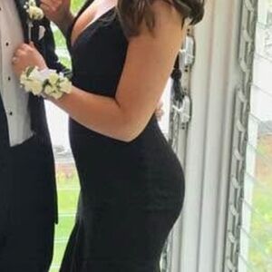Jovani Elegant Black Evening/ Prom Gown